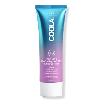 Coola Dew Good Illuminating Body Melt Lotion Spf 40