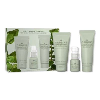 Origins Peace Of Mind Essentials 3-piece Set