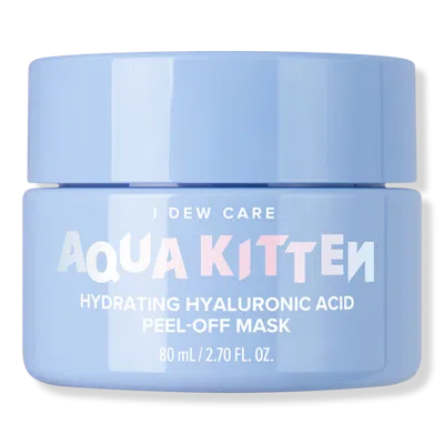 I Dew Care Aqua Kitten Hydrating Hyaluronic Acid Peel-off Mask In Transparent