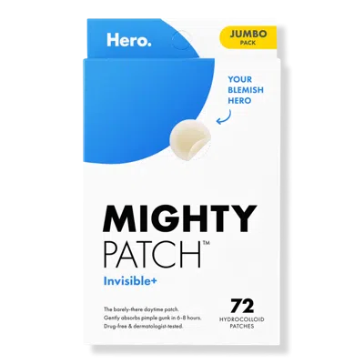 Hero Cosmetics Mighty Patch Invisible+ Daytime Hydrocolloid Acne Pimple Patches - 72 Ct