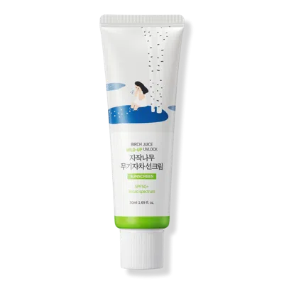 Round Lab Birch Juice Mild-up Uvlock Spf 50 In Transparent