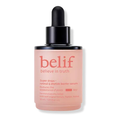 Belif Super Drops Retinol And Peptide Barrier Serum In Pink