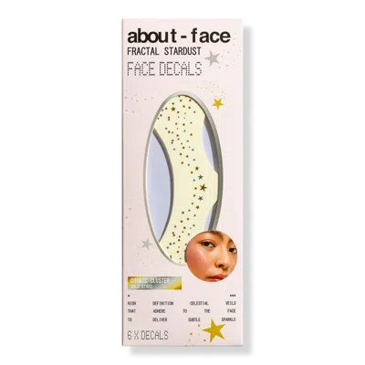 About-face Fractal Stardust Face Decals - Cosmic Cluster