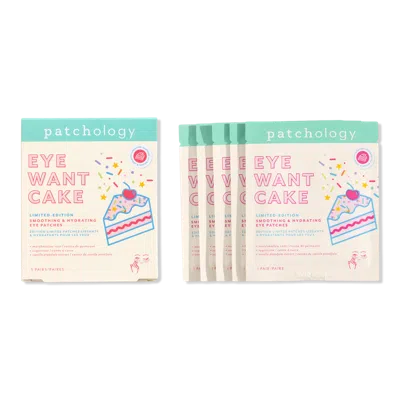 Patchology Eye Want Cake Limited-edition Smoothing & Hydrating Eye Patches, 5-pk.