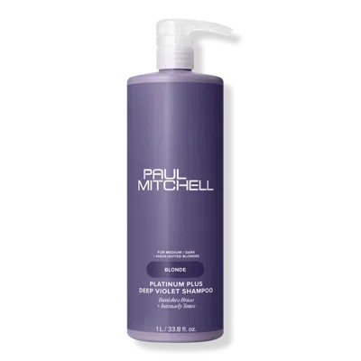 Paul Mitchell Platinum Plus Deep Violet Shampoo - 33.8 oz