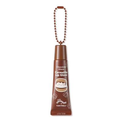 Tonymoly Squishmallows Key Chain High Shine Lip Gloss - Carmelita Smores