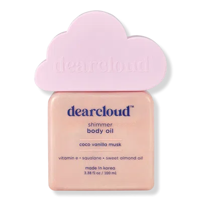 Dearcloud Coco Vanilla Musk Shimmer Body Oil