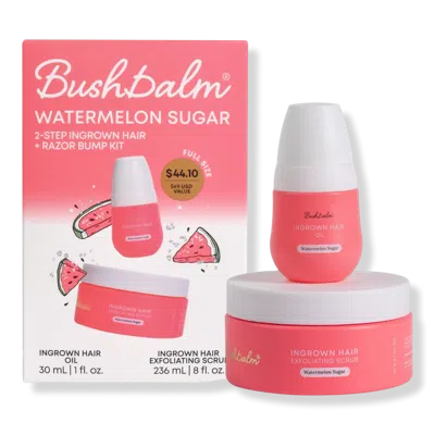 Bushbalm Watermelon Sugar 2 Step Ingrown Hair & Razor Bump Kit