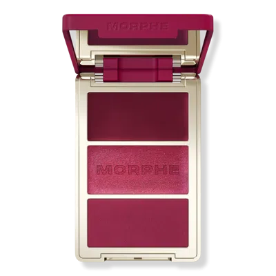 Morphe Cheek Thrills Multi-finish Face Trio - Wine & Dine