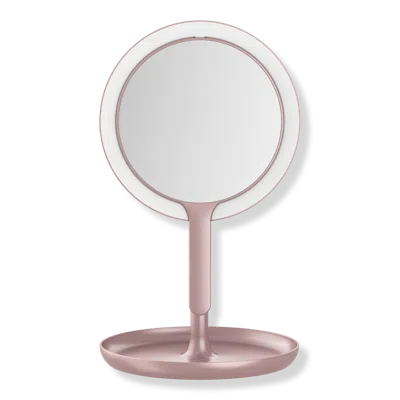 Conair Matte Blush Lighted Handheld Mirror In Pink