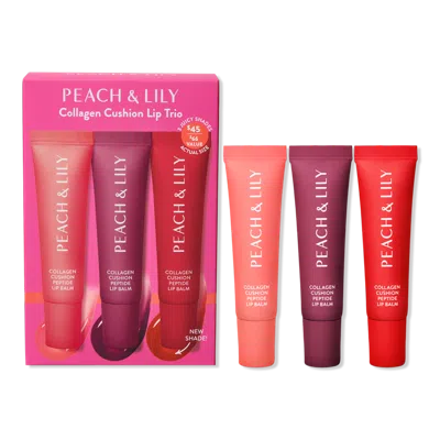 Peach & Lily Collagen Cushion Lip Trio