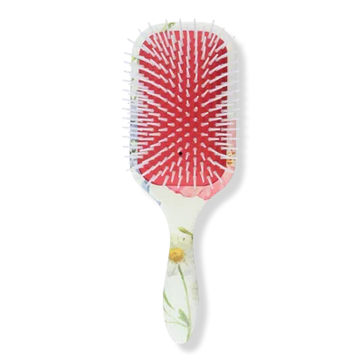 Denman D38 Detangling And Styling Paddle - Floral In Pink
