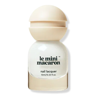 Le Mini Macaron Le Sweet Nail Polish Collection - Milkshake In White