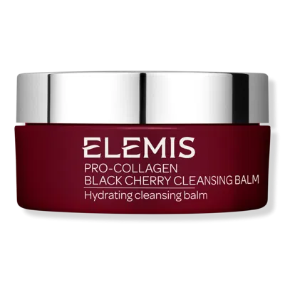 Elemis Pro Collagen Black Cherry Cleansing Balm 3.5 Oz. In Burgundy