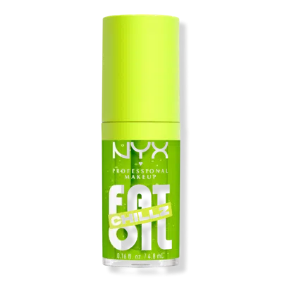Nyx Professional Makeup Fat Oil Lip Drip Chillz Cooling Lip Oil - Kiwi Freeze