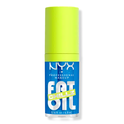 Nyx Professional Makeup Fat Oil Lip Drip Chillz Cooling Lip Oil - Polar Peppermint