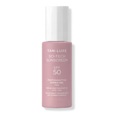 Tan-luxe Sci-tech Photoadaptive Hydra-gel Face Spf 50