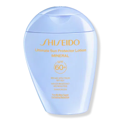Shiseido Ultimate Sun Protector Lotion Mineral Spf 60+ In No Color