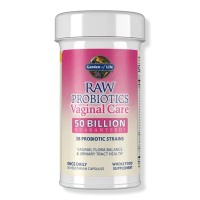 Garden Of Life Raw Probiotics Vaginal Care Shelf-stable Capsules