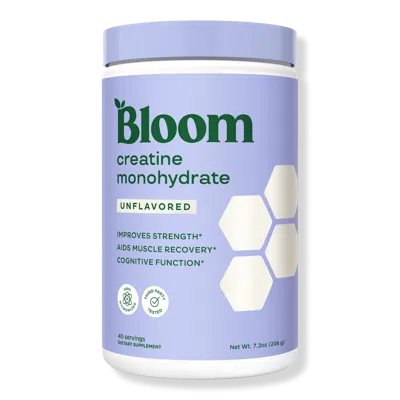 Bloom Creatine Monohydrate Unflavored Supplement Powder