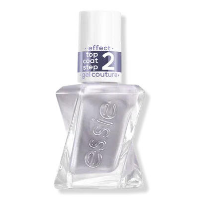 Essie Gel Couture Metallic Glaze Longwear Top Coat - Glazed Chrome