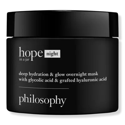 Philosophy Di Lorenzo Serafini Hope In A Jar Deep Hydration & Glow Overnight Mask