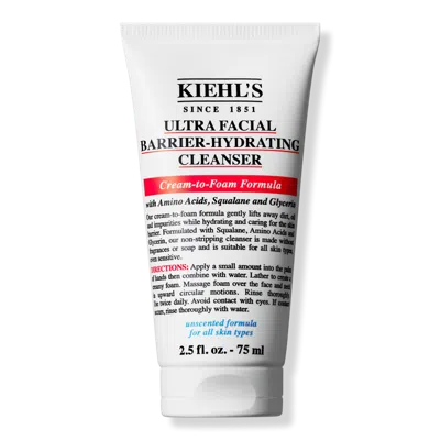 Kiehl's Since 1851 Ultra Facial Barrier-hydrating Cleanser In Transparent