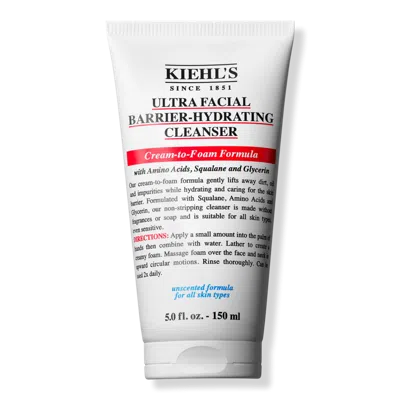 Kiehl's Since 1851 Ultra Facial Barrier-hydrating Cleanser In Transparent