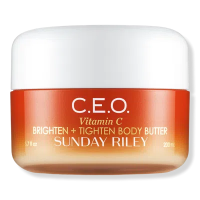 Sunday Riley C. E.o. Vitamin C Brighten + Tighten Body Butter 6.7 oz / 200 ml