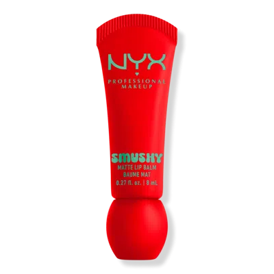 Nyx Professional Makeup Smushy Matte Lip Balm - Soft Sorbet In Red