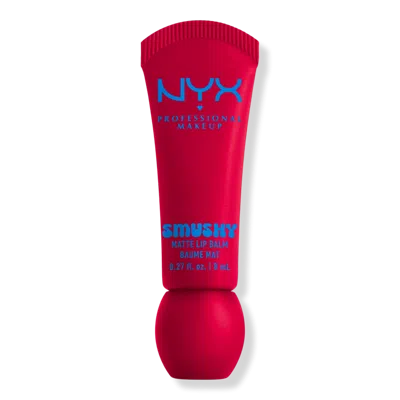 Nyx Professional Makeup Smushy Matte Lip Balm - Sassy Stuff-pink In Red