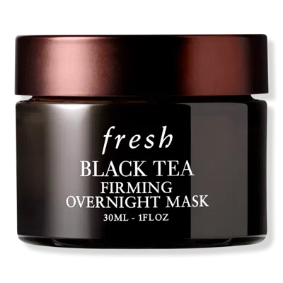 Fresh Mini Black Tea Firming Overnight Mask In Transparent
