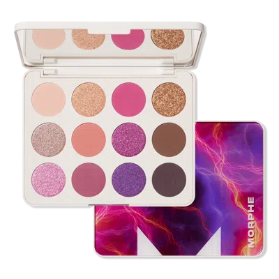Morphe Chromaplus 12-pan Eyeshadow Palette - Electric Currant