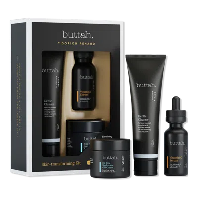 Buttah Skin 3 Piece Skin Transforming Set With Oil Free Hylaluronic Gel