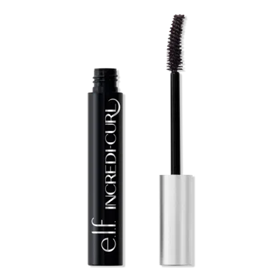 E.l.f. Cosmetics Incredi-curl Curling & Volumizing Mascara - Soft Black In Black