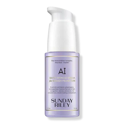 Sunday Riley Ai Smart Retinoid Serum For Blemish Prone Skin 1 Oz.