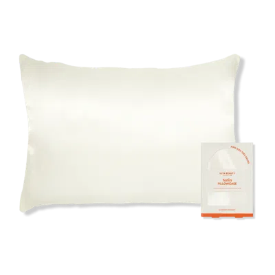 Ulta Beauty Collection King Satin Pillowcase - Cream In White