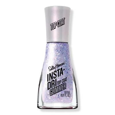 Sally Hansen Insta-dri Special Effects Top Coats Nail Polish Collection - Glimmer In Silver
