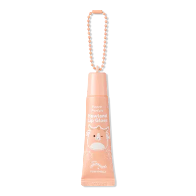 Tonymoly Squishmallows Key Chain High Shine Lip Gloss - Howland Peach Parfait