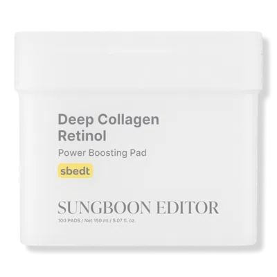 Sungboon Editor Deep Collagen Retinol Power Boosting Pad