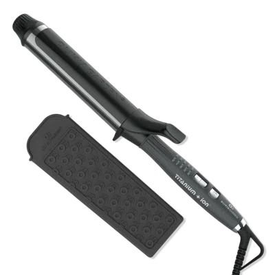 Olivia Garden Titanium + Ion Professional Curling Iron - 1.5 Inch