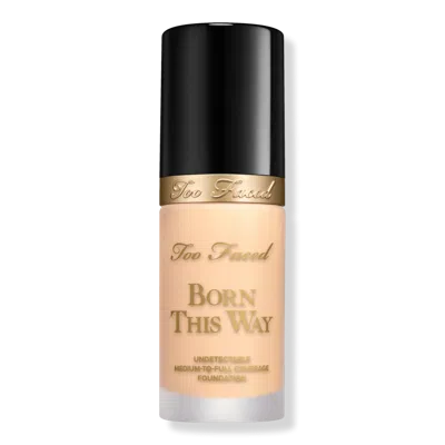 Too Faced Born This Way Undetectable Medium-to-full Coverage Foundation - Almond In Brown