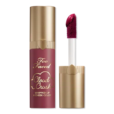 Too Faced Cloud Crush Whipped Lip & Cheek Blush Bed Of Roses 0.15 Oz/4.3 G