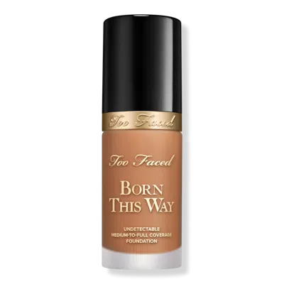 Too Faced Born This Way Undetectable Medium-to-full Coverage Foundation - Caramel In Brown