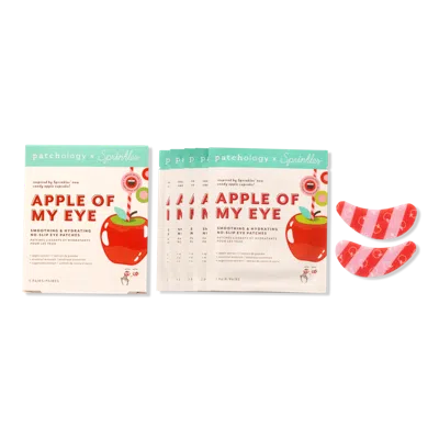 Patchology X Sprinkles Apple Of My Eye Smoothing & Hydrating No-slip Eye Patches