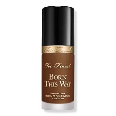 Too Faced Born This Way Undetectable Medium-to-full Coverage Foundation - Tiramisu In Brown