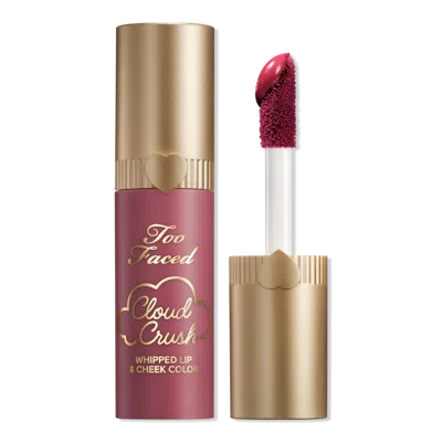 Too Faced Cloud Crush Whipped Lip & Cheek Blush Bed Of Roses 0.15 Oz/4.3 G