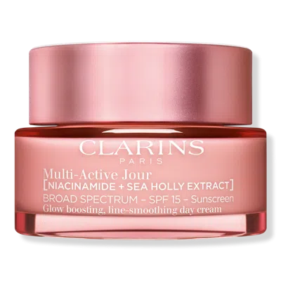 Clarins Multi-active Day Moisturizer For Lines, Pores, Glow With Niacinamide 1.7 oz / 50 ml