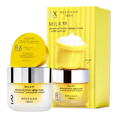 Beekman 1802 Milk Rx Advanced Better Aging Refill Duo