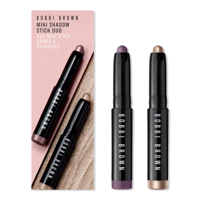 Bobbi Brown Mini Long-wear Cream Eyeshadow Stick Duo - Mica & Dusty Mauve